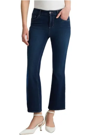 Liu Jo Femme, Jeans, Bleu, Taille: W29 Jean Taille Haute Évasé