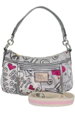 Coach Femme, Pre-owned, Multicolore, Taille: ONE Size Pre-owned Toile sacs-main