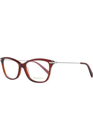 Emilio Pucci Femme, Accessoires, Rouge, Taille: ONE Size Monture Optique Cat Eye Rouge