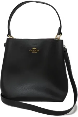 Coach Femme, Pre-owned, Noir, Taille: ONE Size Pre-owned Cuir sacs-main