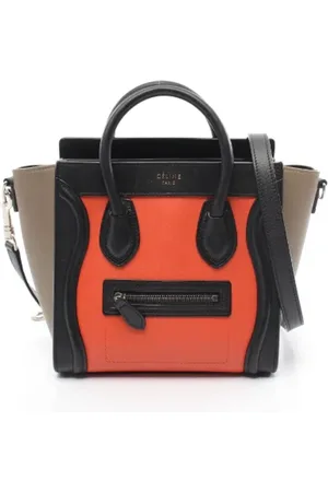 Céline Femme, Pre-owned, Multicolore, Taille: ONE Size Pre-owned Cuir sacs-main