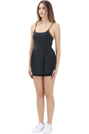 PUMA Femme, Robes, Noir, Taille: 38 FR Robe Courte Sportive Noire Move Cloudspun
