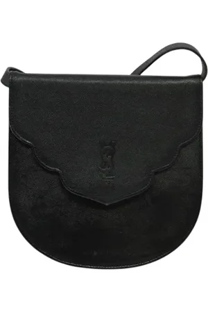 Saint Laurent Femme, Pre-owned, Noir, Taille: ONE Size Pre-owned Cuir sacs-ports-paule