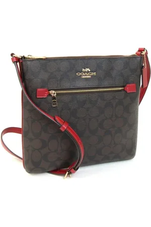 Coach Femme, Pre-owned, Brun, Taille: ONE Size Pre-owned Cuir sacs-ports-paule