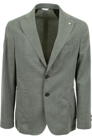 Manuel Ritz Homme, Vestes, Vert, Taille: 2XL Veste Homme Style Classique