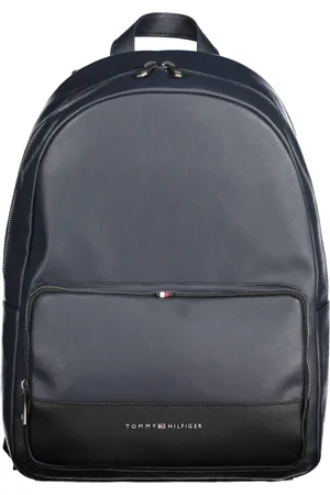 Tommy Hilfiger Homme, Sacs, Bleu, Taille: ONE Size Sac à Dos Homme Bleu avec Compartiment pour Ordinateur Portable