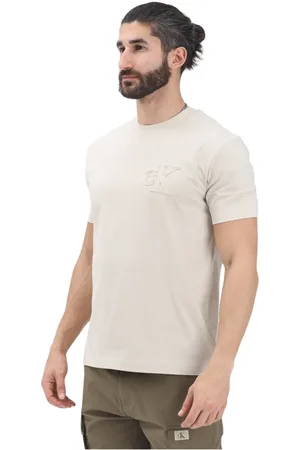 Calvin Klein Homme, Tops, , Taille: S T-shirt minimaliste pour homme