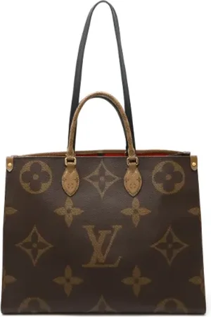 LOUIS VUITTON Femme, Pre-owned, Brun, Taille: ONE Size Pre-owned Toile cabas
