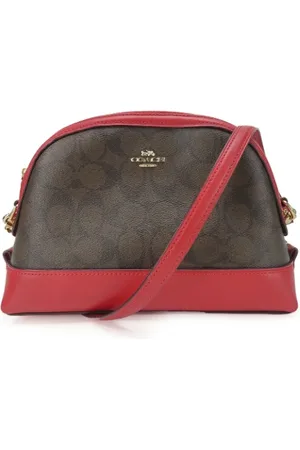 Coach Femme, Pre-owned, Brun, Taille: ONE Size Pre-owned Toile sacs-ports-paule
