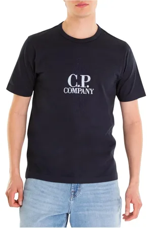 C.P. Company Homme, Tops, Bleu, Taille: XL T-shirts homme à manches courtes