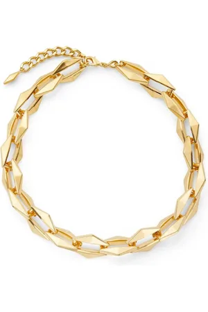 Jimmy Choo Femme, Accessoires, Jaune, Taille: ONE Size Chaîne de diamant bijoux