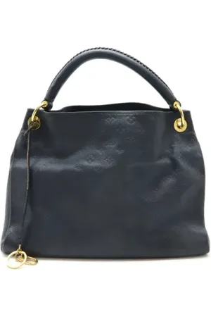 LOUIS VUITTON Femme, Pre-owned, Bleu, Taille: ONE Size Pre-owned Cuir cabas