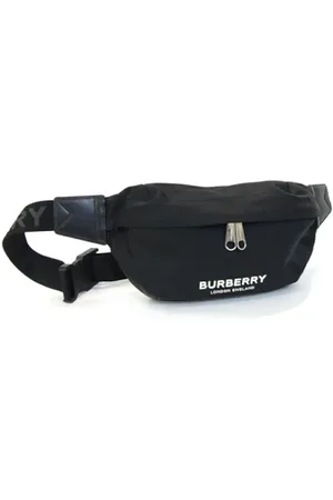 Burberry Femme, Pre-owned, Noir, Taille: ONE Size Pre-owned Cuir sacs-bandouliere