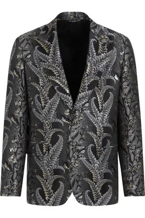 Etro Homme, Vestes, Multicolore, Taille: L Veste Soirée Multicolore Gris Jacquard