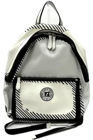 Fendi Femme, Pre-owned, Gris, Taille: ONE Size Pre-owned Coton sacs-fendi