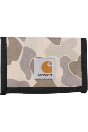 Carhartt Homme, Accessoires, Multicolore, Taille: ONE Size Portefeuille Trifold Camouflage