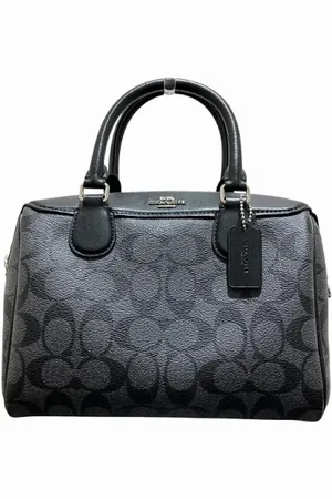 Coach Femme, Pre-owned, Noir, Taille: ONE Size Pre-owned Toile sacs-main