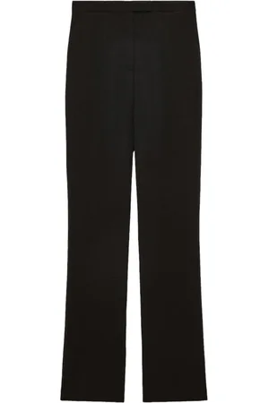 Patrizia Pepe Femme, Pantalons, Noir, Taille: 38 FR Pantalon Slim Noir à Taille Haute