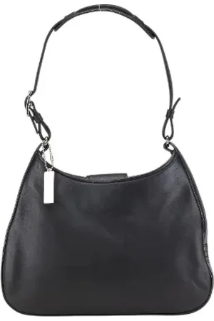 Coach Femme, Pre-owned, Noir, Taille: ONE Size Pre-owned Cuir sacs-ports-paule