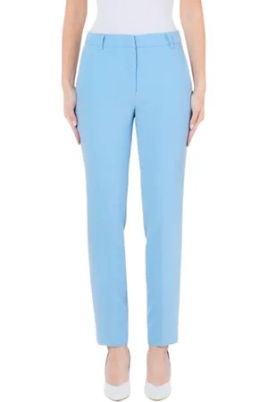Liu Jo Femme, Pantalons, Bleu, Taille: 40 FR Pantalon Cigarette Bleu pour Femme