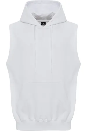 Propaganda Homme, Sweatshirts et sweats à capuche, Blanc, Taille: S Sweat à capuche blanc avec broderie
