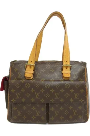 LOUIS VUITTON Femme, Pre-owned, Brun, Taille: ONE Size Pre-owned Toile sacs-main