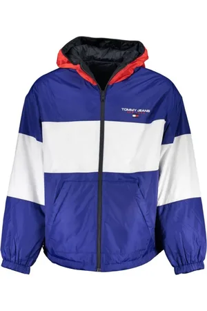 Tommy Hilfiger Homme, Vestes, Multicolore, Taille: S Veste Homme Réversible Bleu Polyester