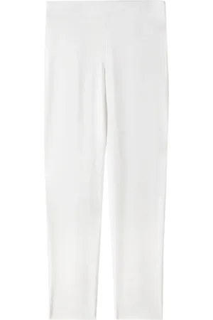 Patrizia Pepe Femme, Pantalons, Blanc, Taille: 34 FR Pantalon Slim Blanc Crepe Zibellino