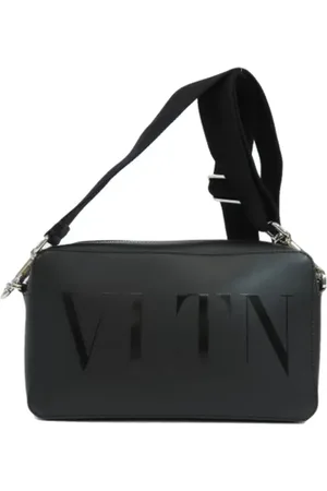 VALENTINO Femme, Pre-owned, Noir, Taille: ONE Size Pre-owned Cuir sacs-ports-paule