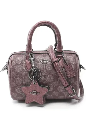 Coach Femme, Pre-owned, Brun, Taille: ONE Size Pre-owned Toile sacs-main