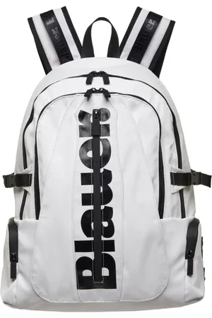 Blauer Homme, Sacs, Blanc, Taille: ONE Size Sac à dos Cordura Blanc Revêtu