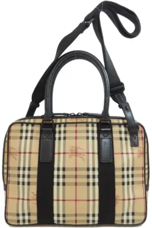 Burberry Homme, Pre-owned, , Taille: ONE Size Pre-owned Plastique sacs-ports-paule