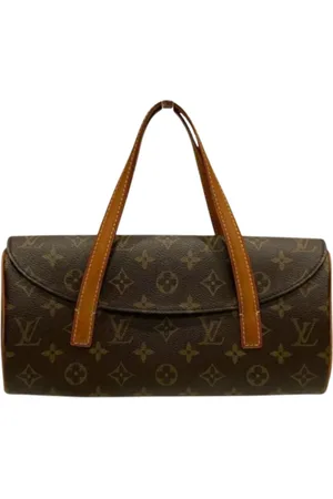 LOUIS VUITTON Femme, Pre-owned, Brun, Taille: ONE Size Pre-owned Toile sacs-main