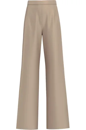 MARELLA Femme, Pantalons, Brun, Taille: 38 FR Pantalon Large Marron