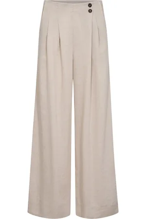 Co`Couture Femme, Pantalons, , Taille: 40 FR Elegant Wide Leg Pleat Pants