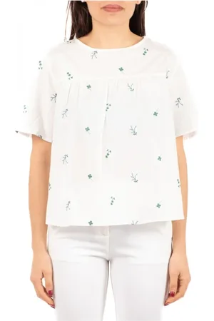 Max Mara Femme, Blouses et Chemises, Blanc, Taille: 36 FR T-shirt décontracté pour le week-end
