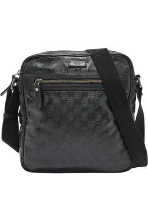 Gucci Femme, Pre-owned, Noir, Taille: ONE Size Pre-owned Toile sacs-gucci
