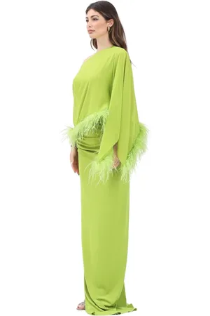 alma sanchez Femme, Robes, Vert, Taille: 38 FR Gowns