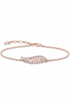 Thomas Sabo Femme, Accessoires, Rose, Taille: ONE Size Bracelet Aile de Phénix Plaqué Or Rose A2070-323-9-L19V