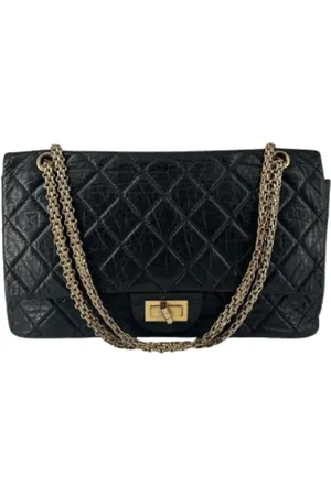 CHANEL Femme, Pre-owned, Noir, Taille: ONE Size Pre-owned Cuir sacs-chanel