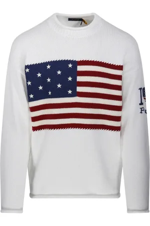 Ralph Lauren Homme, Pulls, Blanc, Taille: S Pull À COL Rond