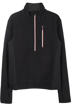 Moncler Homme, Sweatshirts et sweats à capuche, Noir, Taille: S Maille Élégante pour un Look Tendance