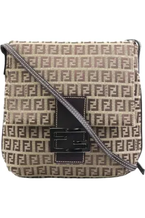Fendi Femme, Pre-owned, Brun, Taille: ONE Size Pre-owned Toile sacs-fendi