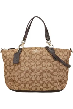 Coach Femme, Pre-owned, Brun, Taille: ONE Size Pre-owned Toile sacs-main