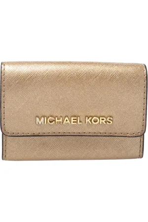 Michael Kors Femme, Pre-owned, Gris, Taille: ONE Size Pre-owned Cuir petite-maroquinerie