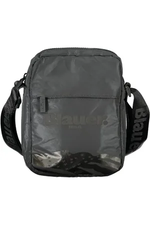 Blauer Homme, Sacs, Noir, Taille: ONE Size Élégant sac bandoulière noir avec sangle réglable