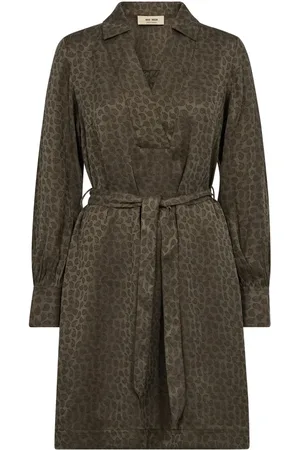 Mos Mosh Femme, Robes, Vert, Taille: 40 FR Robe Pais Sea Turtle Motif