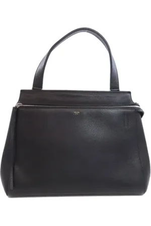Céline Femme, Pre-owned, Noir, Taille: ONE Size Pre-owned Cuir sacs-main