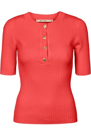 RUE de FEMME Femme, Pulls, Rouge, Taille: 40 FR Tricot Fennec Doux, Rouge Mars