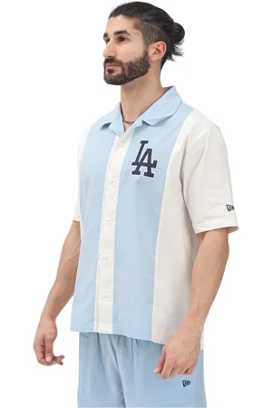 New Era Homme, Chemises, Multicolore, Taille: L Chemise LA Dodgers Stripe Revere